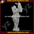 mixed color marble angel statue for sale